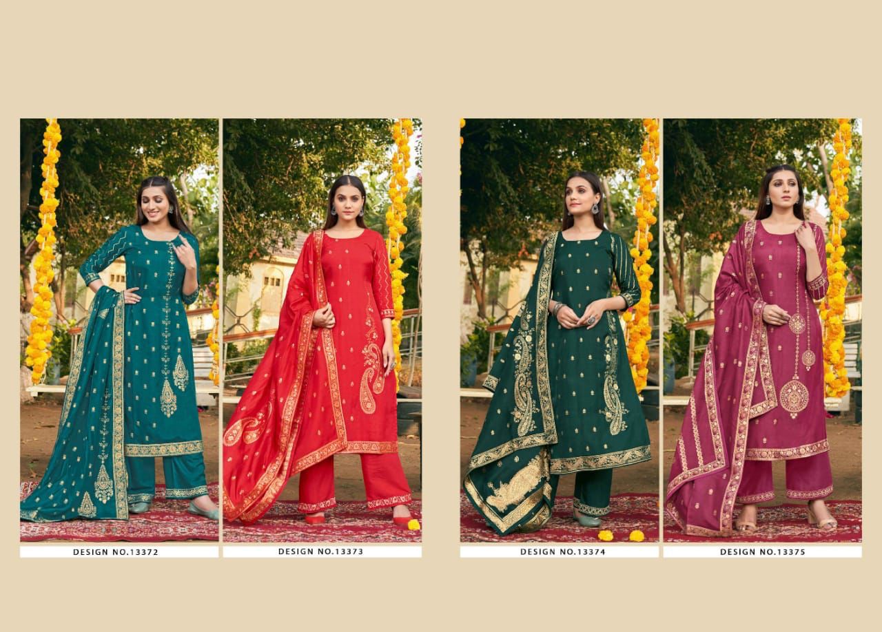 Kalaroop Laavanya Heavy New Designer Exclusive Wear Kurti Pant With Dupatta Collection